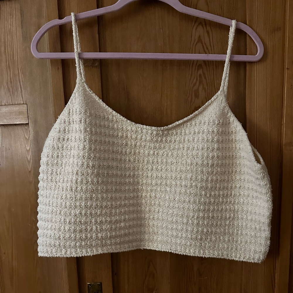 Ozma of California Organic cotton knit tank xl